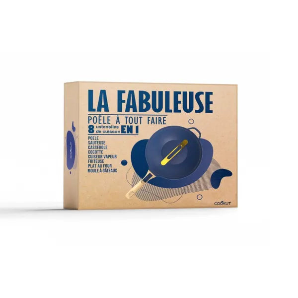 LA FABULEUSE POÊLE 8 EN 1 SAPHIR 28CM