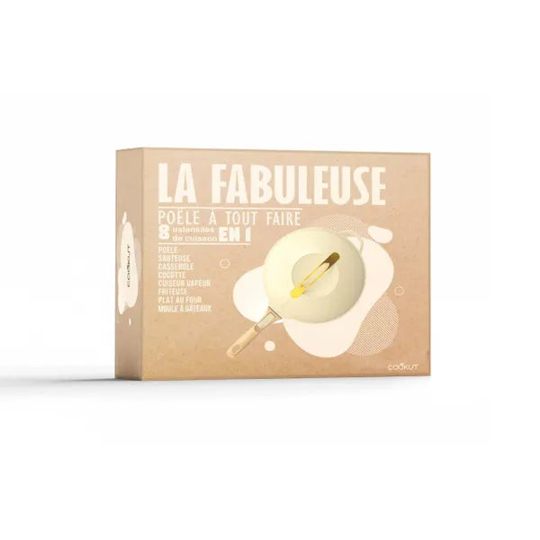 LA FABULEUSE POÊLE 8 EN 1 MERINGUE 28CM