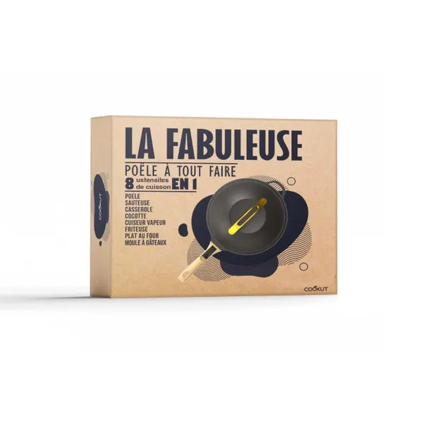 LA FABULEUSE POÊLE 8 EN 1 MÉTÉORE 28CM